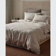 Ravello Linen Flat Sheet - Pebble | Weave Home gallery detail image