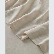 Ravello Linen Flat Sheet - Savanna Pinstripe | Weave Home gallery detail image