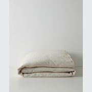 Ravello Linen Flat Sheet - Savanna Pinstripe | Weave Home gallery detail image