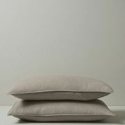 Ravello Linen Pillowcases - Pebble | Standard, King, or Euro gallery detail image