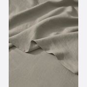 Ravello Linen Pillowcases - Pebble | Standard, King, or Euro gallery detail image