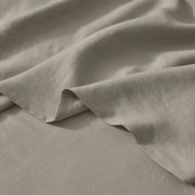 Ravello Linen Pillowcases - Pebble | Standard, King, or Euro gallery detail image