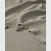Ravello Linen Quilt Cover - Pebble | Weave Home gallery detail image