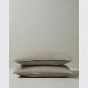 Ravello Linen Quilt Cover - Pebble | Weave Home gallery detail image