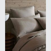 Ravello Linen Quilt Cover - Pebble | Weave Home gallery detail image