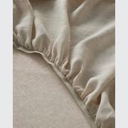 Ravello Linen Quilt Cover - Savanna Pinstripe| Weave Home gallery detail image