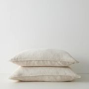 Ravello Linen Quilt Cover - Savanna Pinstripe| Weave Home gallery detail image