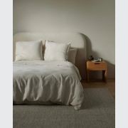Ravello Linen Quilt Cover - Savanna Pinstripe| Weave Home gallery detail image