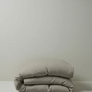 Ravello Linen Fitted Sheet - Pebble | Weave Home gallery detail image