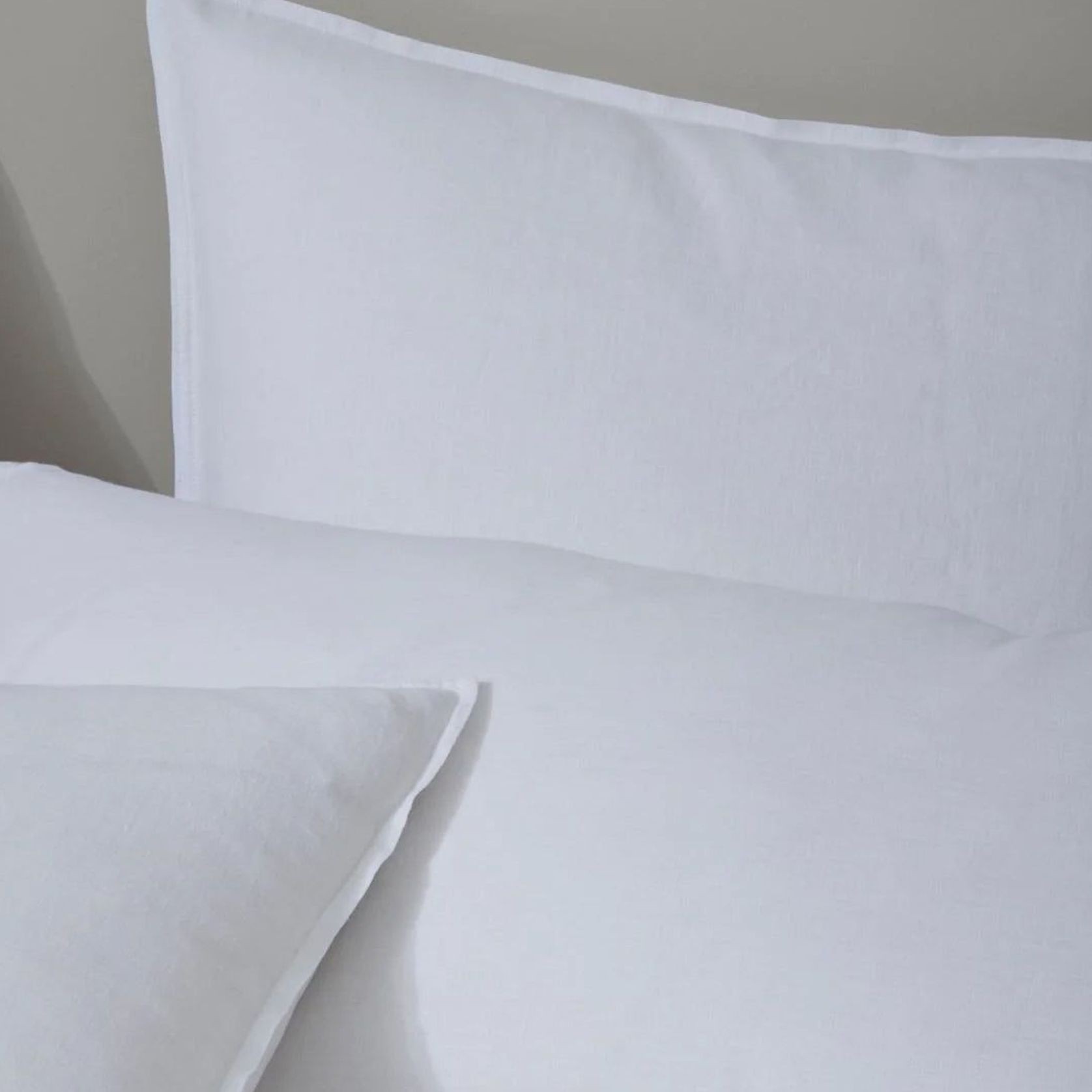 Ravello Linen Fitted Sheet - White | Weave Home gallery detail image