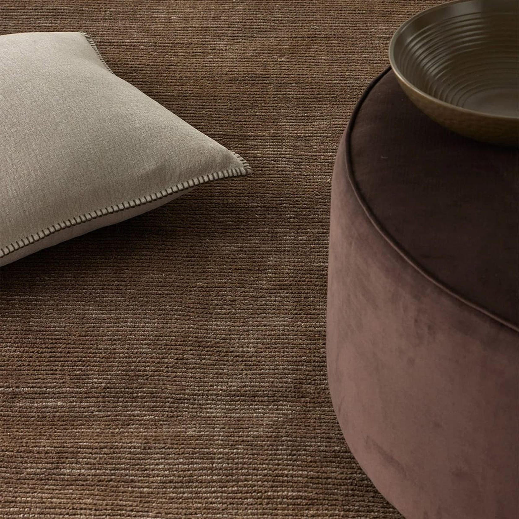 Weave Remo 100% NZ Wool Rug - Earth gallery detail image