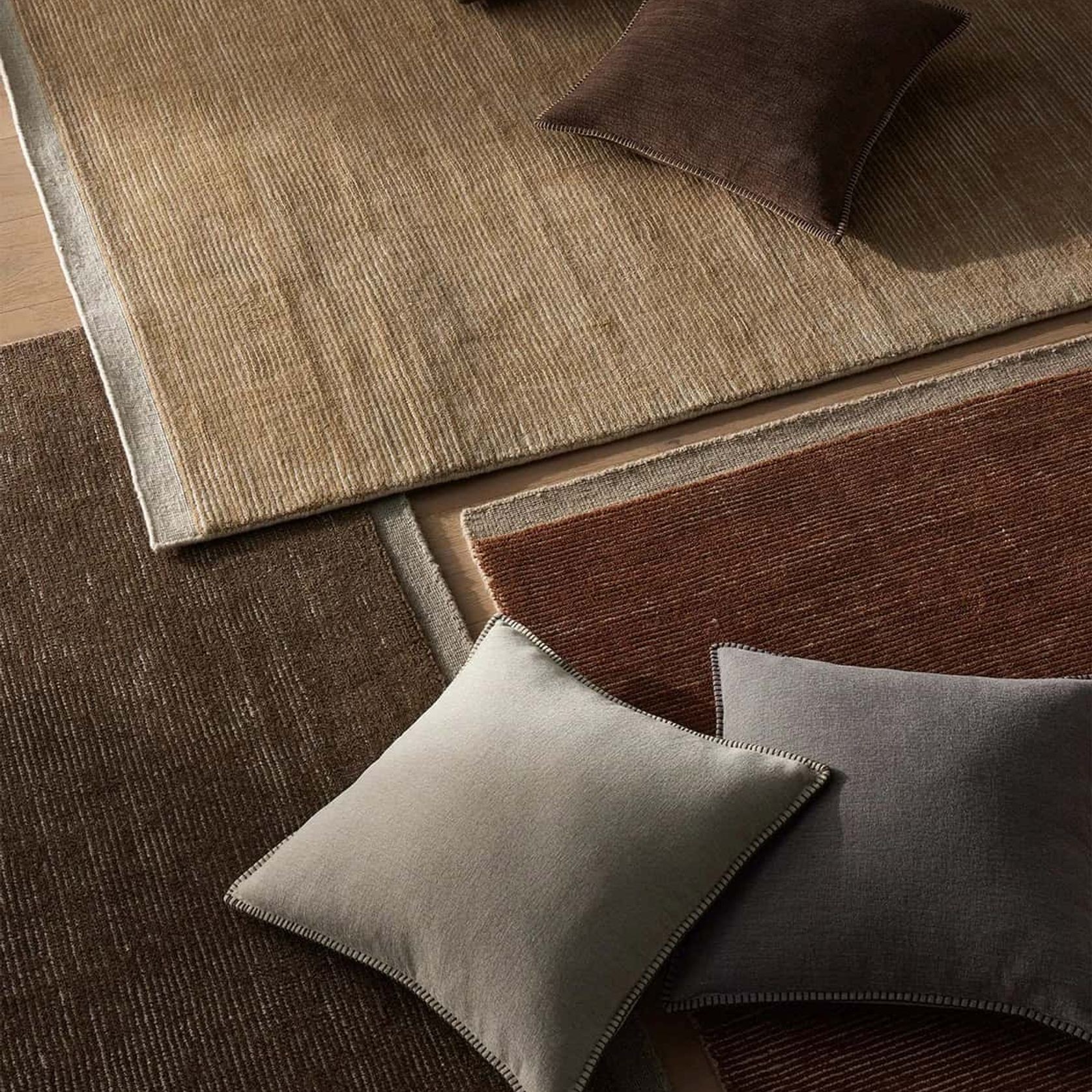 Weave Remo 100% NZ Wool Rug - Earth gallery detail image