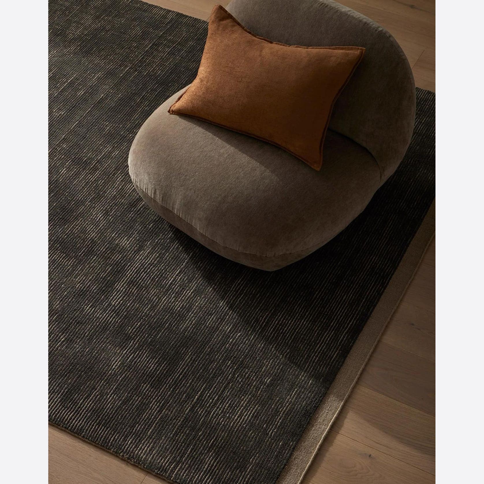 Weave Remo 100% NZ Wool Rug - Marine gallery detail image