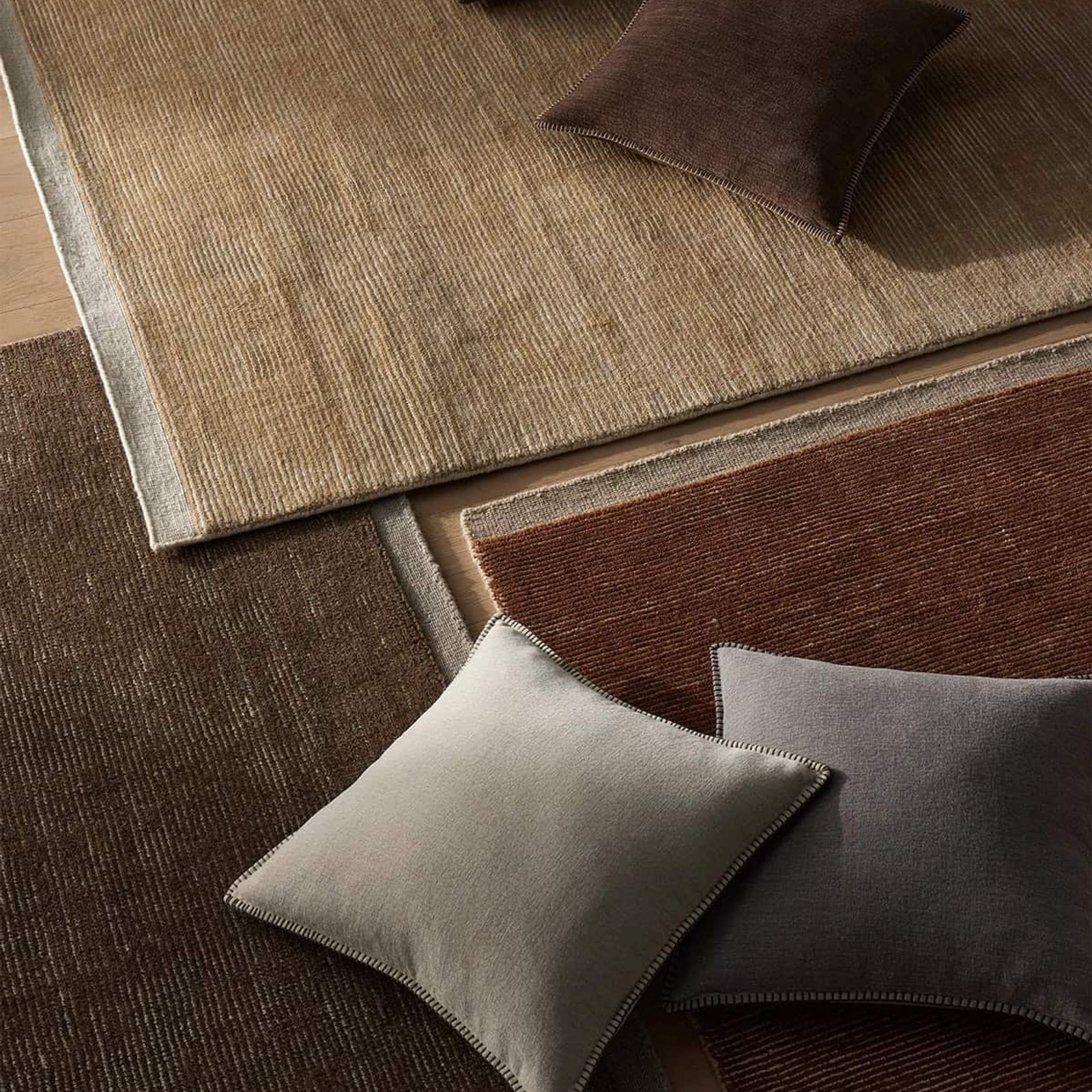 Weave Remo 100% NZ Wool Rug -Sand gallery detail image