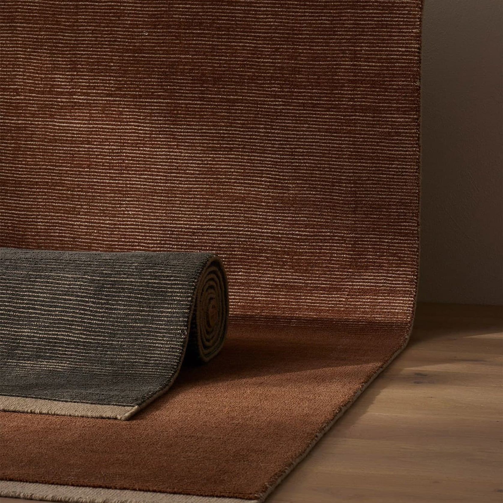 Weave Remo 100% NZ Wool Rug - Amber gallery detail image