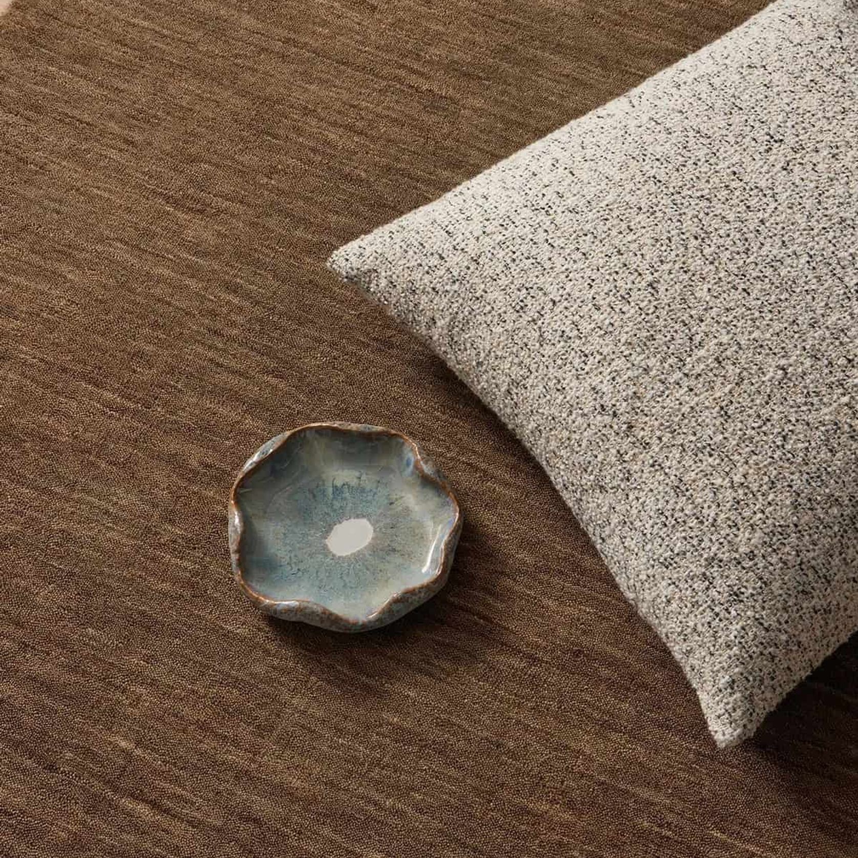 Silvio Walnut Floor Rug | NZ Wool | Two Sizes gallery detail image
