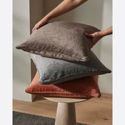 Weave Home Tempo Cushion - Cocoa | 50 x 50cm gallery detail image