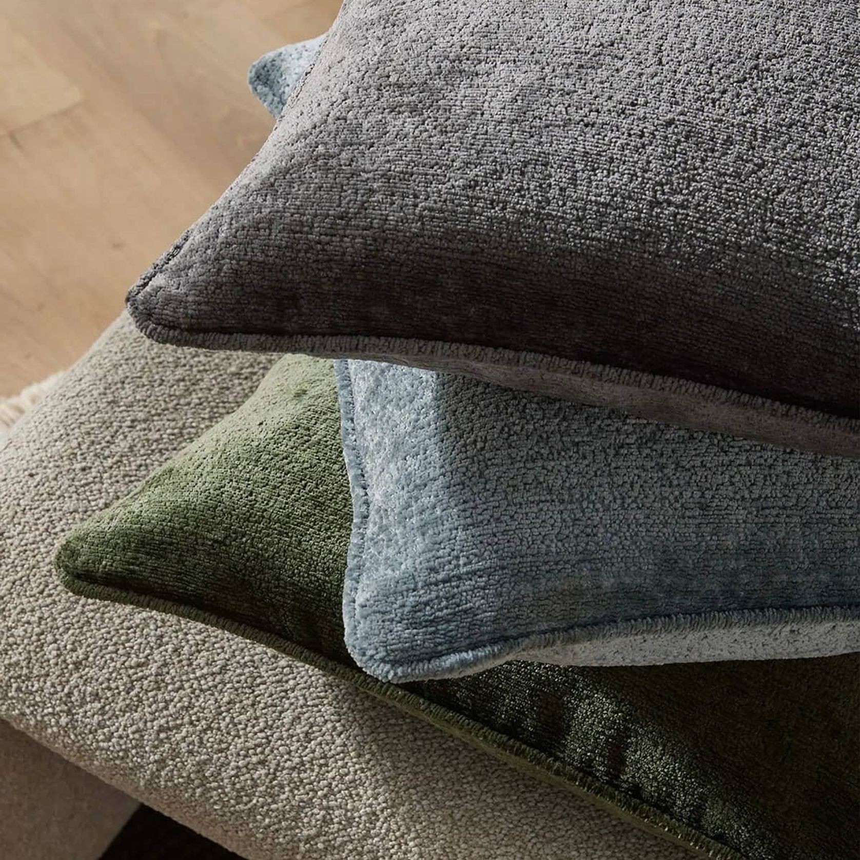 Weave Home Tempo Cushion - Forest | 50 x 50cm gallery detail image