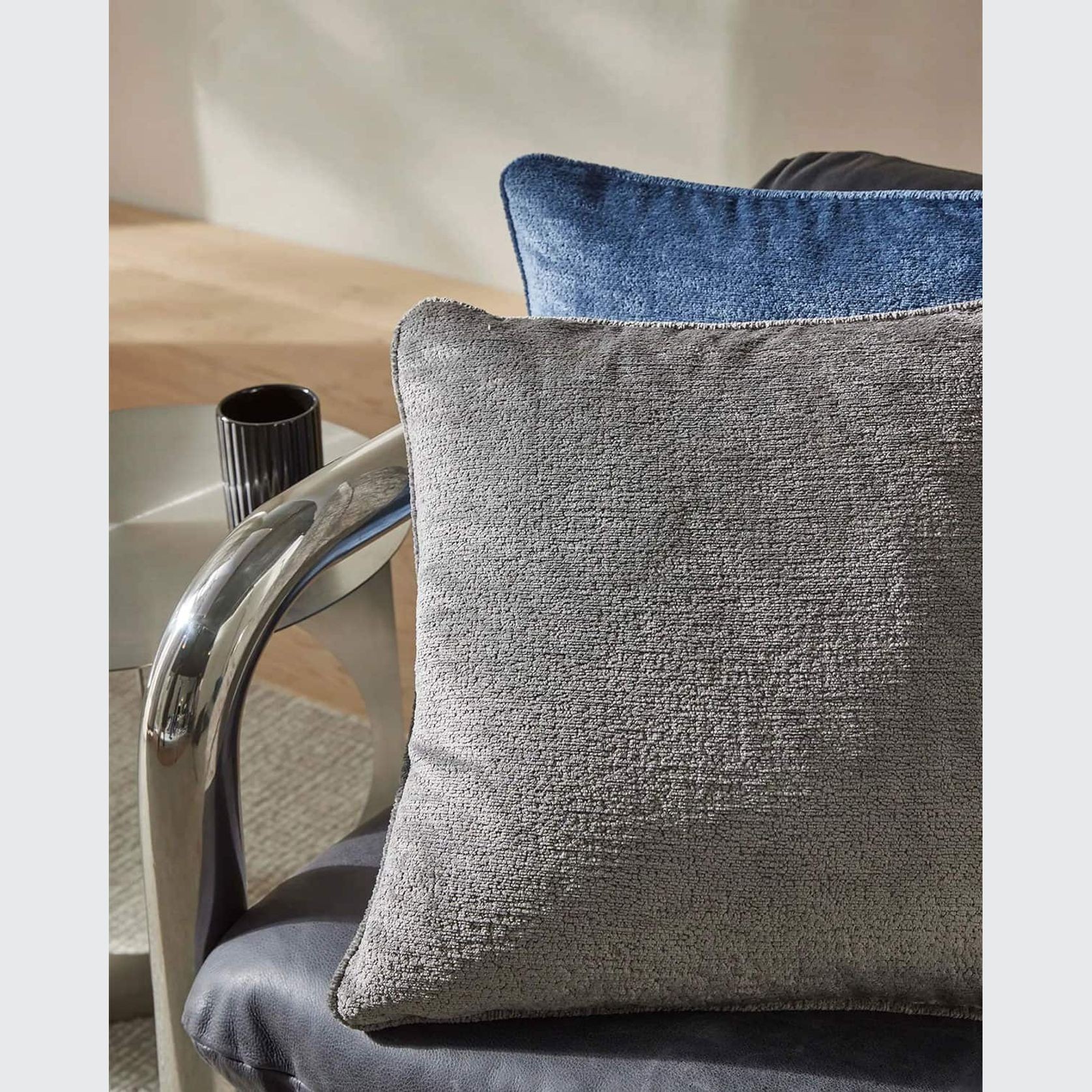 Weave Home Tempo Cushion - Marine | 50 x 50cm gallery detail image