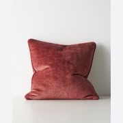 Weave Home Tempo Cushion - Ruby | 50 x 50cm gallery detail image