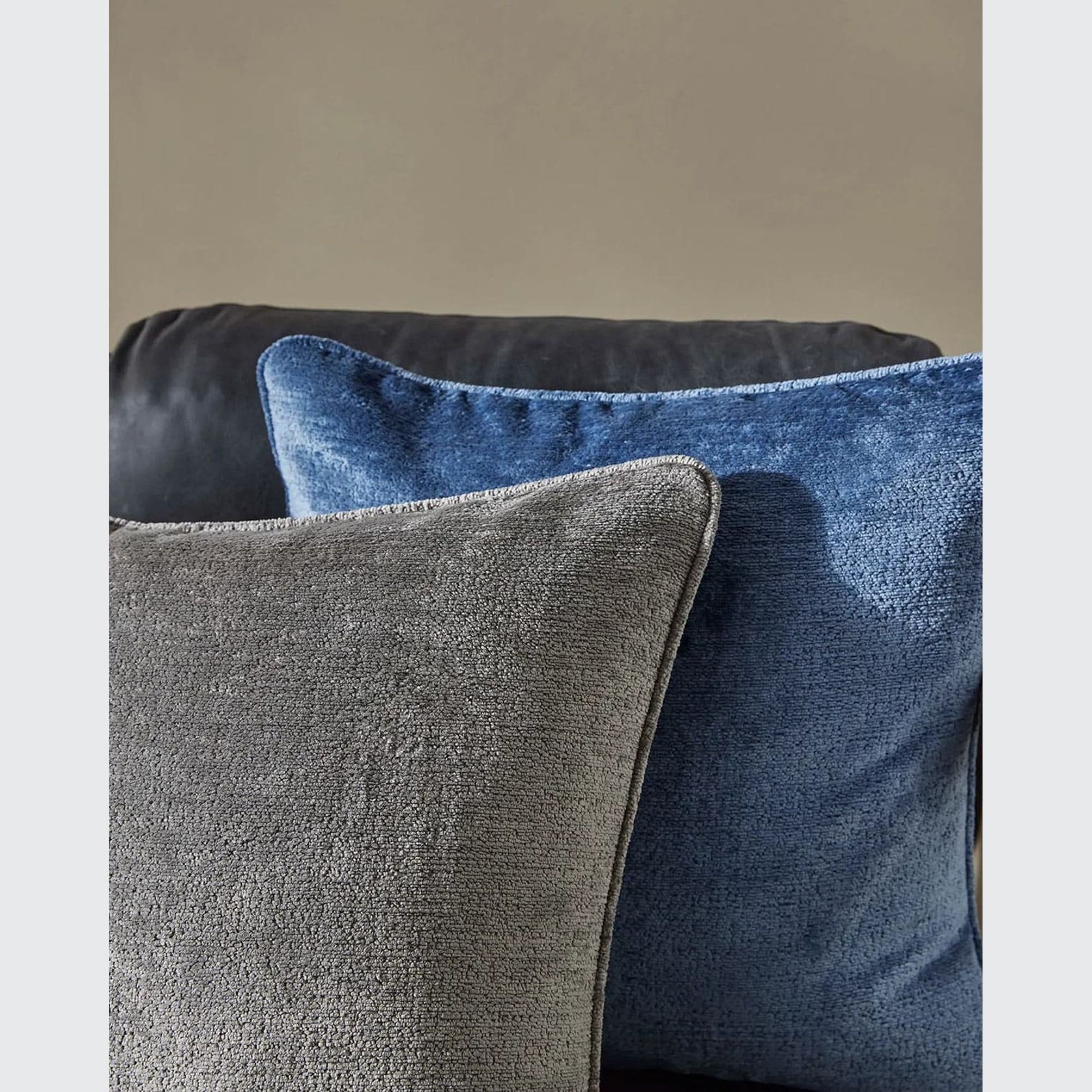 Weave Home Tempo Cushion - Steel | 50 x 50cm gallery detail image