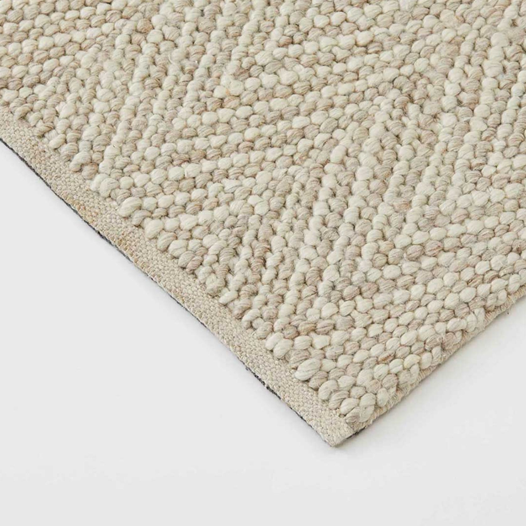 Weave Home Zambesi Rug - Sandstorm | Wool Blend Floor Rug | 2 x 3m gallery detail image
