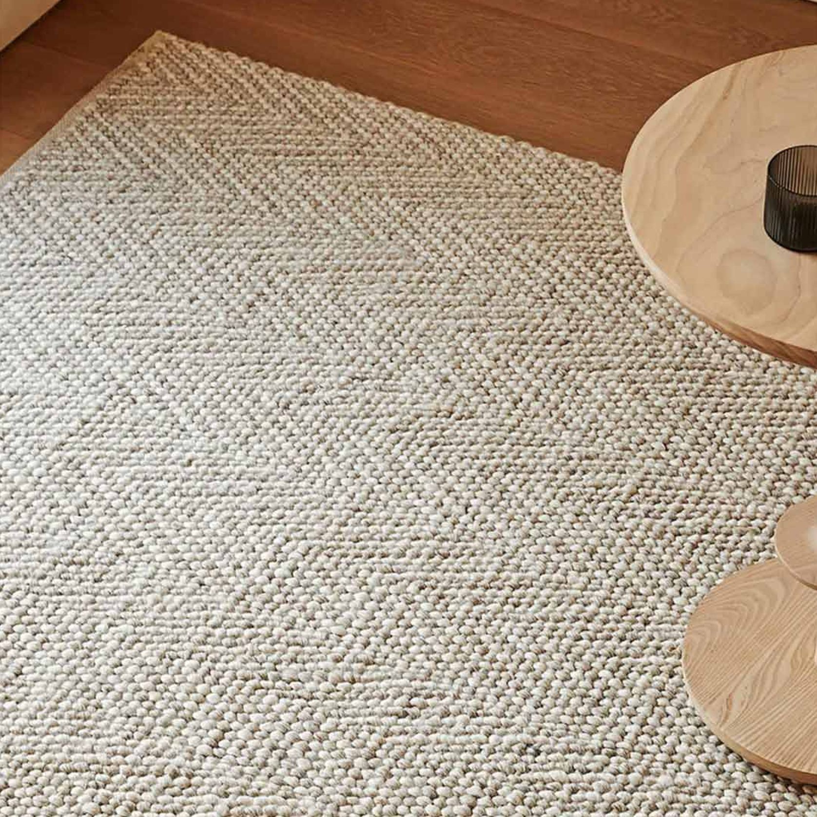 Weave Home Zambesi Rug - Sandstorm | Wool and Viscose gallery detail image