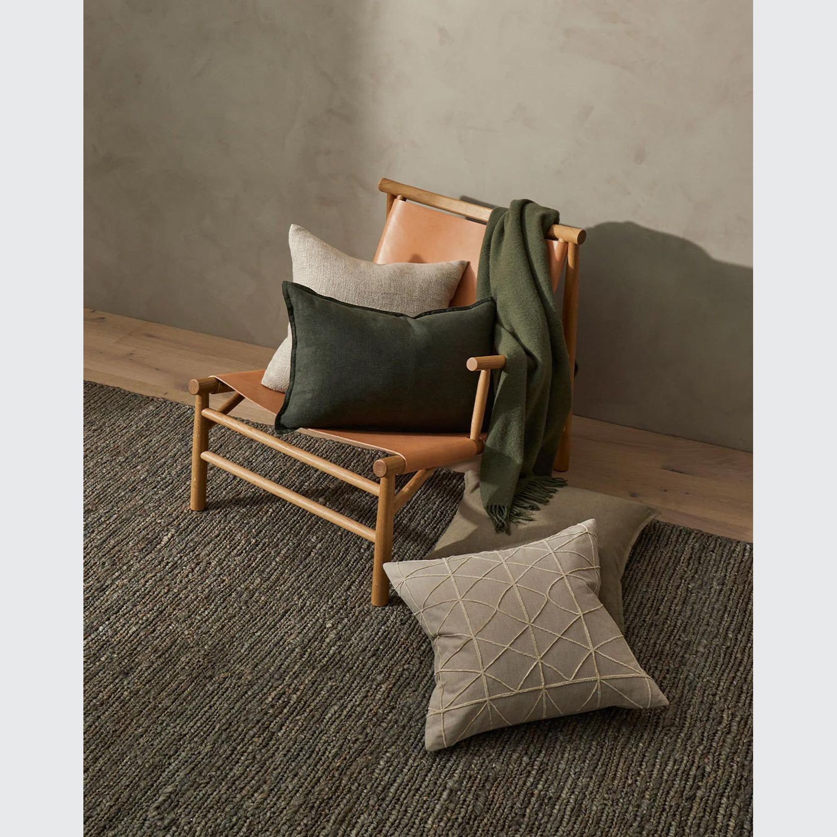 Weave Home Suffolk Rug - Mineral | 100% Jute Floor Rug | 2m x 3m gallery detail image