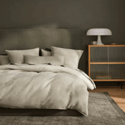 Ravello Linen Flat Sheet - Sage | Weave Home Bed Linen gallery detail image