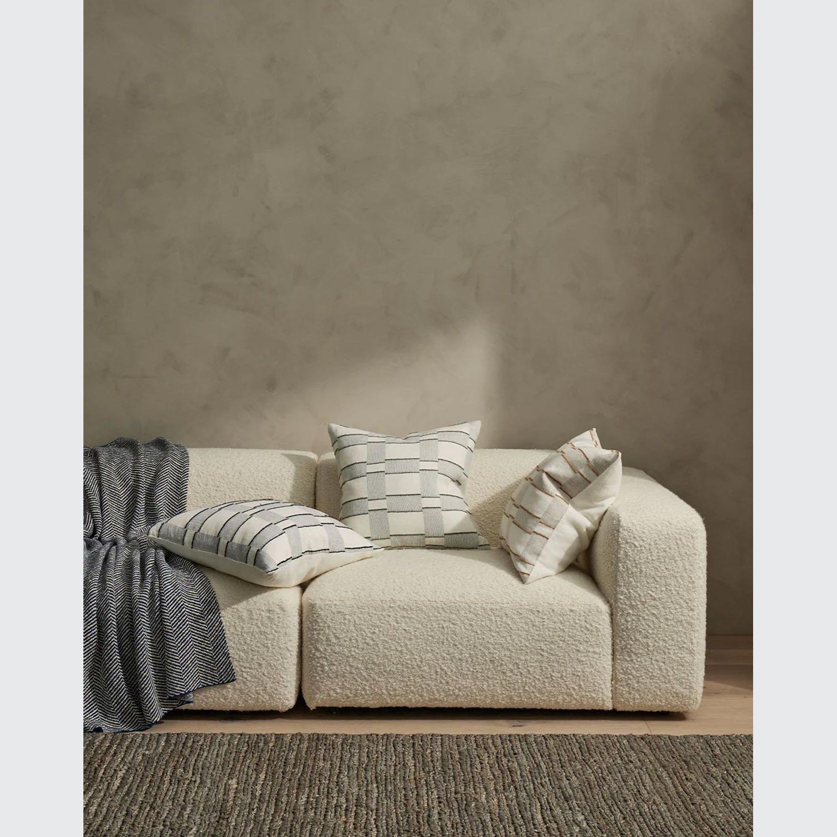 Weave Home Suffolk Rug - Mineral | 100% Jute Floor Rug | 2m x 3m gallery detail image