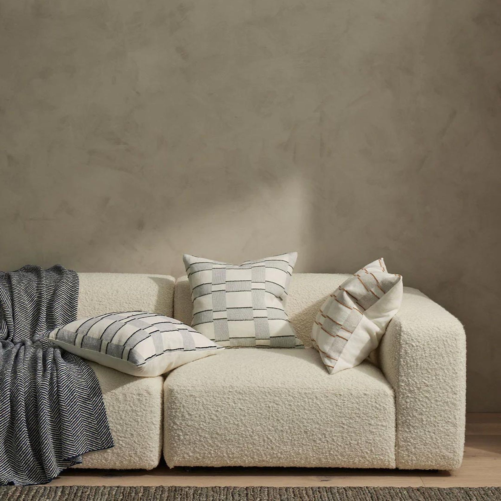 Weave Home Suffolk Rug - Mineral | 100% Jute Floor Rug | 2m x 3m gallery detail image