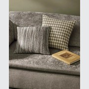 Weave Home Gigi Cushion - Slate | Wool Blend Boucle gallery detail image