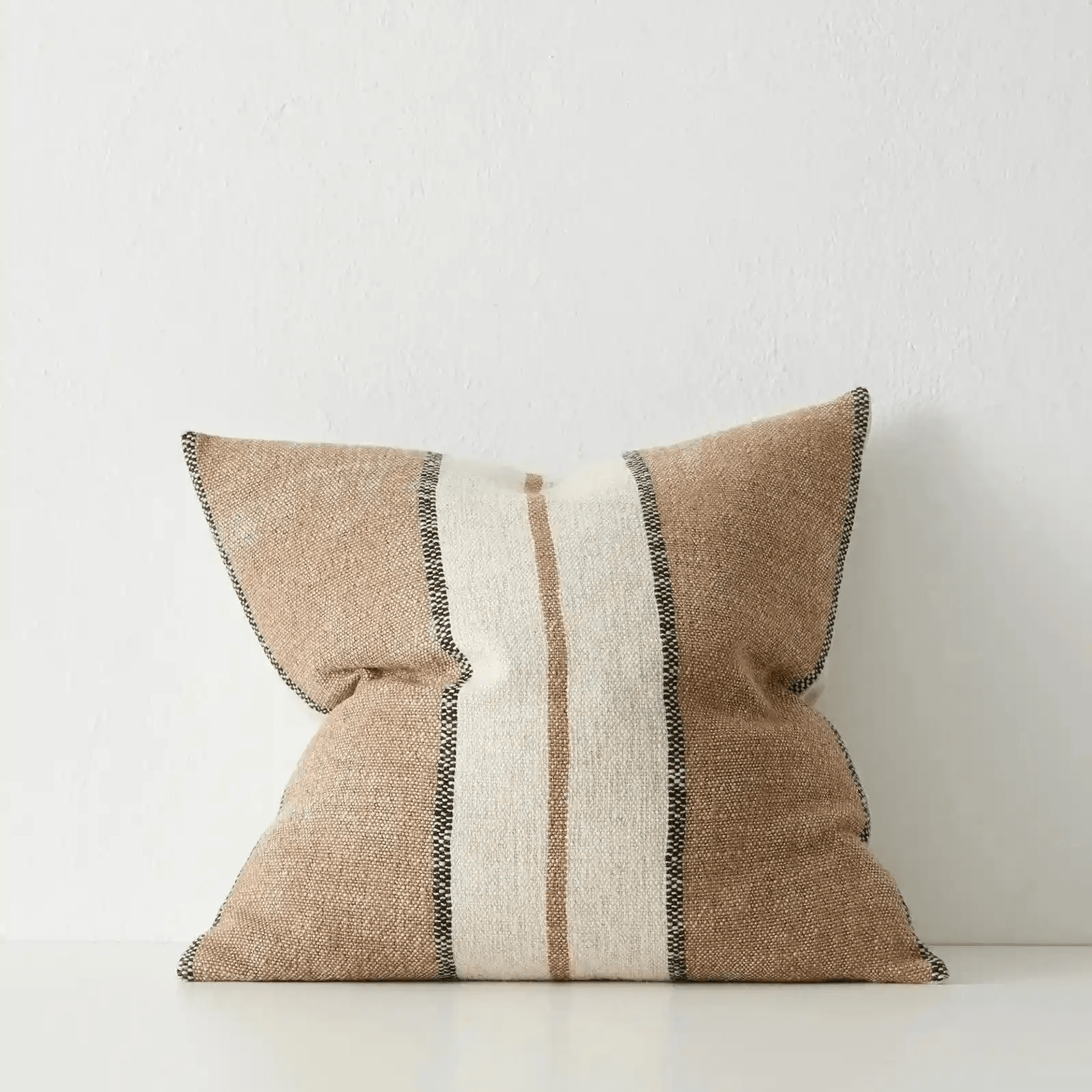 Weave Home Ottavio Cushion - Cocoa gallery detail image