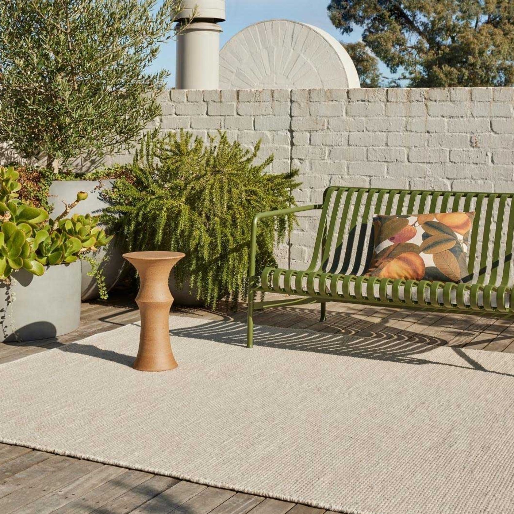 Weave Home Andorra Outdoor Rug - Oatmeal | Outdoor Decor | 2m x 3m gallery detail image