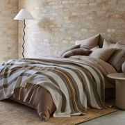 Weave Home European Linen Franco Throw - Amber gallery detail image