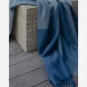 Weave Bayswater NZ Wool Throw Blanket - Breeze gallery detail image