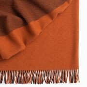 Weave Home Fiord Throw - Spice | 100% Wool gallery detail image
