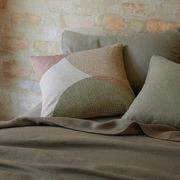 Ravello Linen Flat Sheet - Caper | Weave Home gallery detail image
