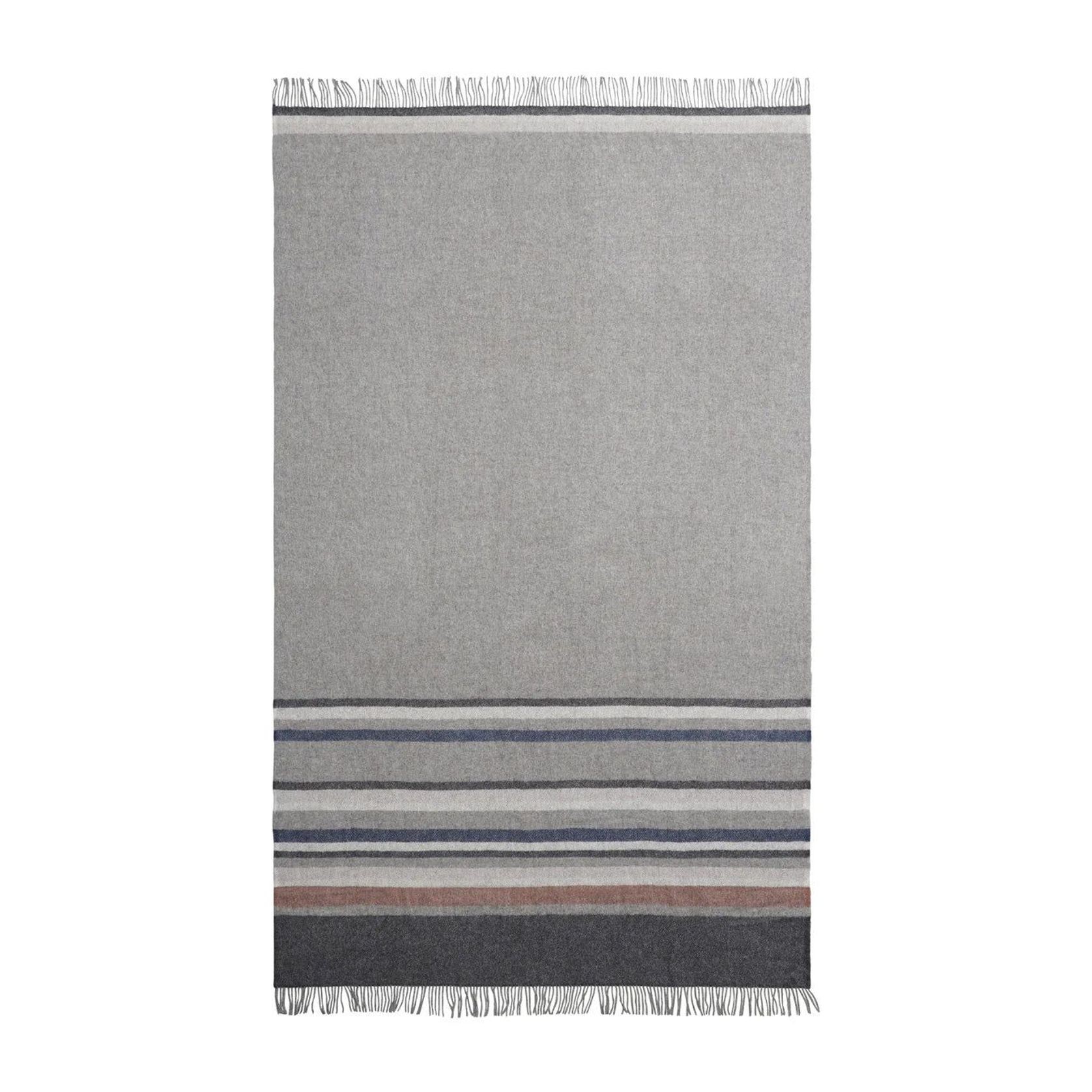 Weave Home Lawrence Throw - Charcoal | 100% Wool | Large Size gallery detail image