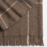 Weave Home Ranfurly Throw - Oak | 100% Wool | Large Size gallery detail image