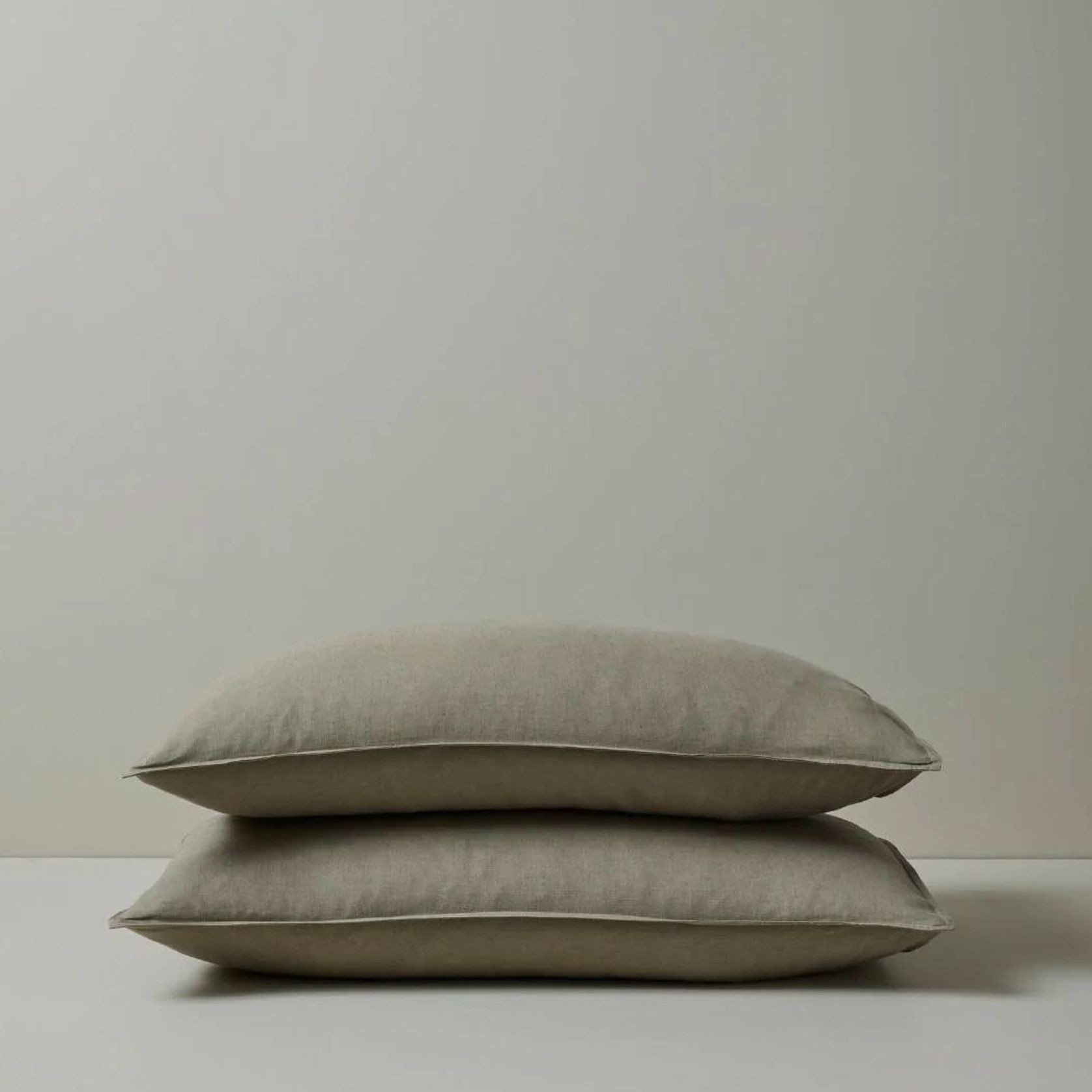 Ravello Pillowcase Pair - Caper | Standard,  King or Euro Size gallery detail image