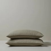 Ravello Pillowcase Pair - Caper | Standard,  King or Euro Size gallery detail image