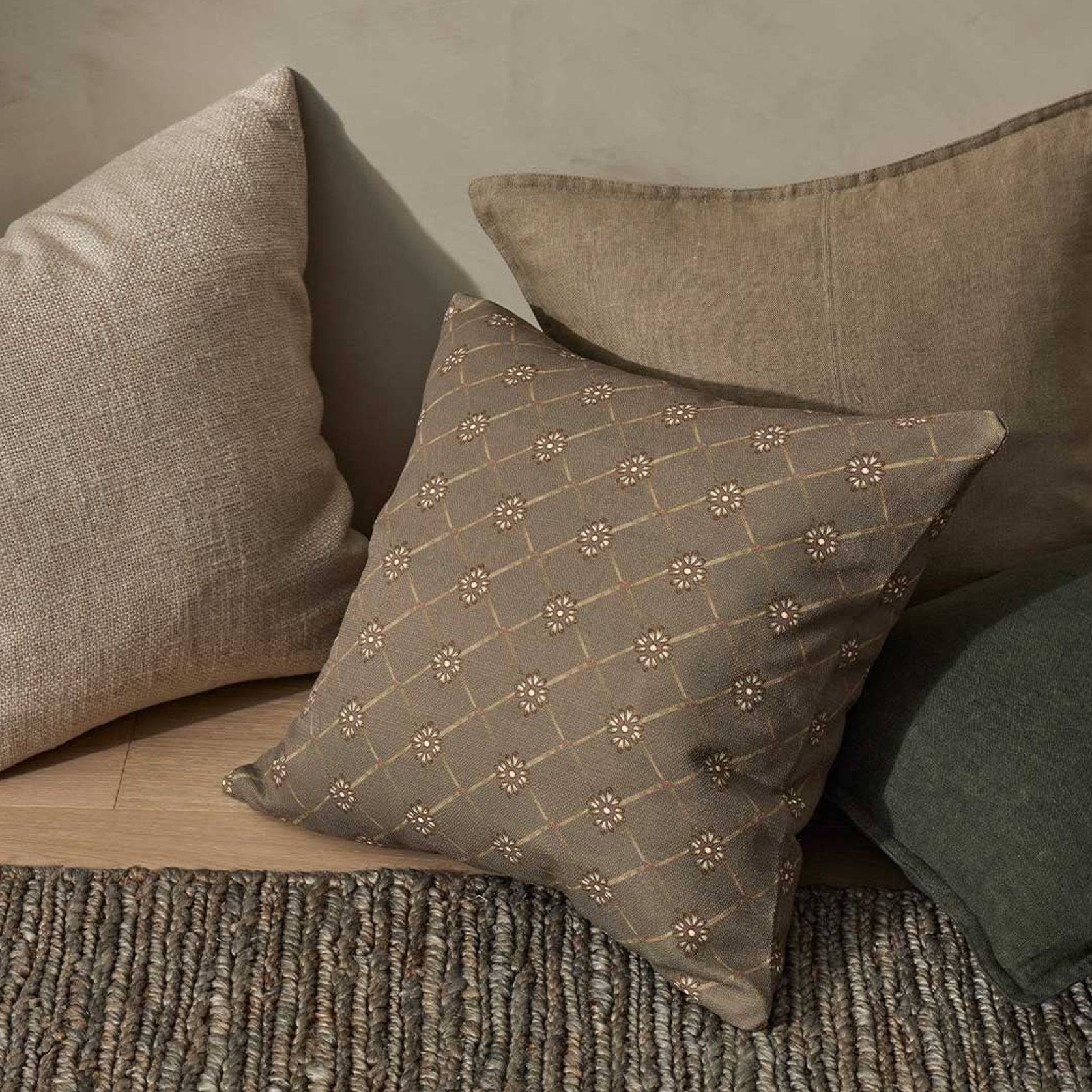 Weave Home Domenica Cushion - Natural | 50 x 50cm gallery detail image