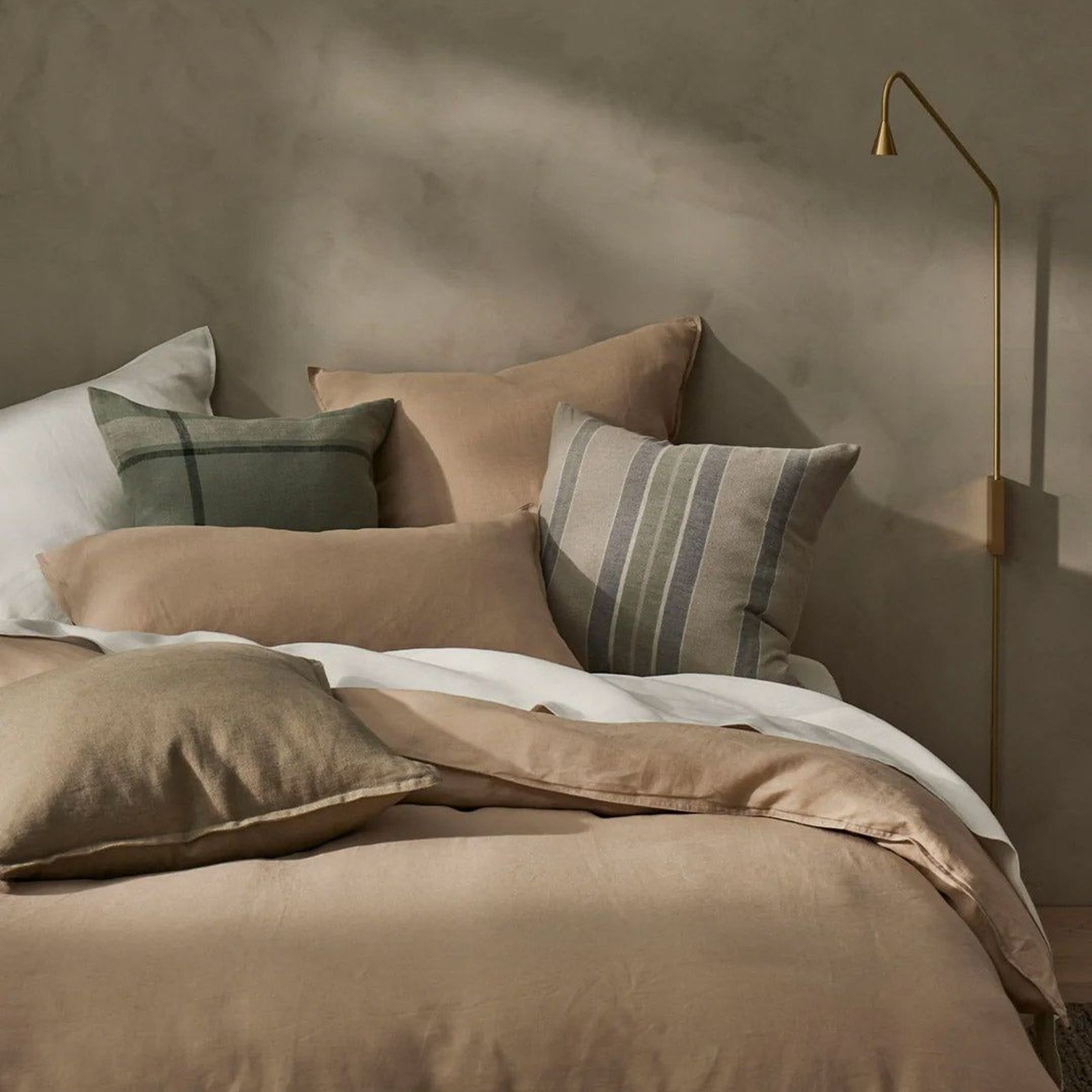 Weave Home Dante Cushion - Spruce | 50 x 50cm gallery detail image