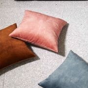 Weave Home Ava Velvet Cushion - Ochre | 50 x 50cm gallery detail image