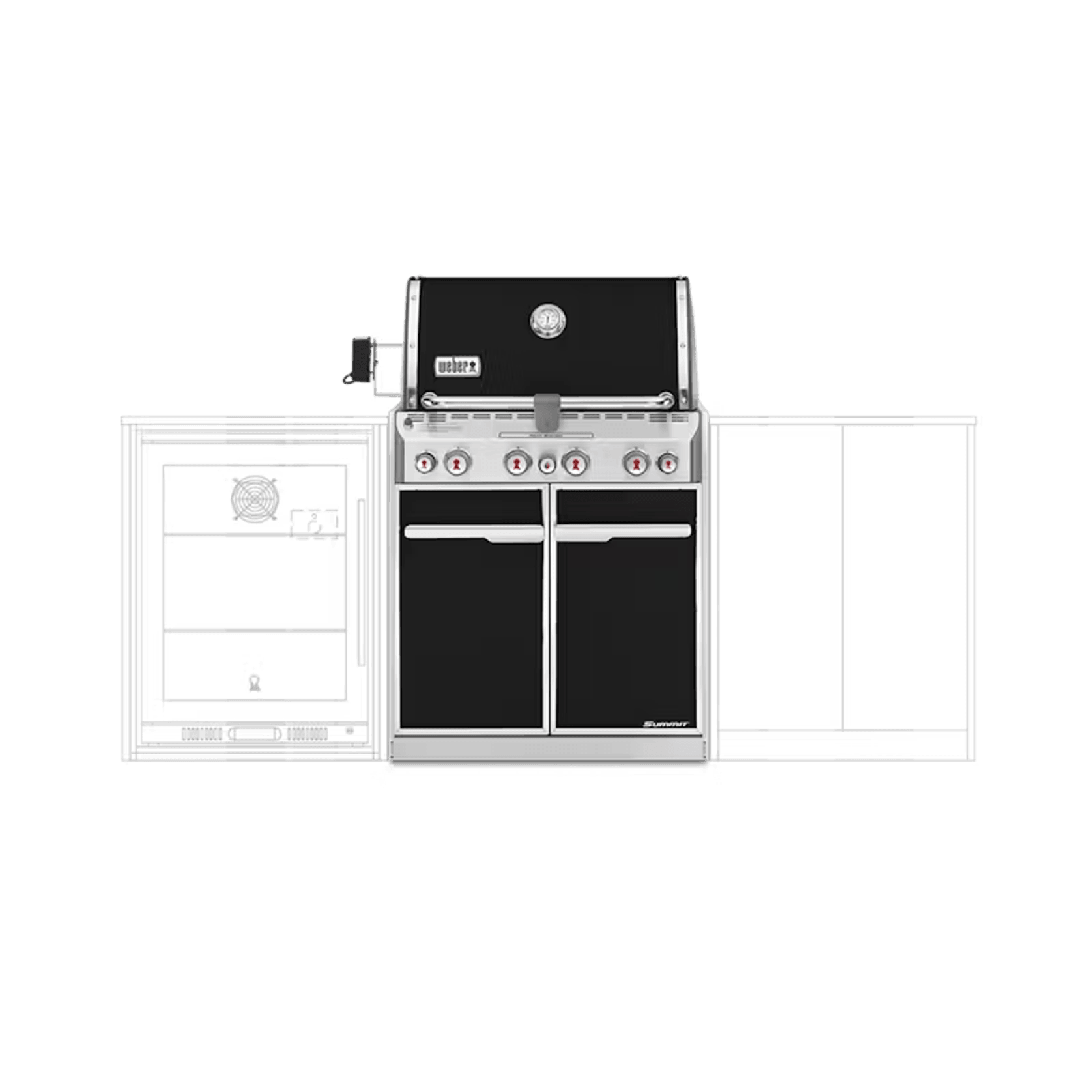 Weber Summit E-460 Built In NG gallery detail image