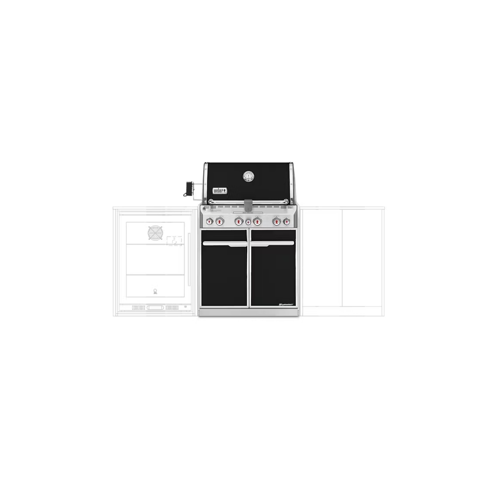 Weber Summit E-460 Built In ULPG gallery detail image