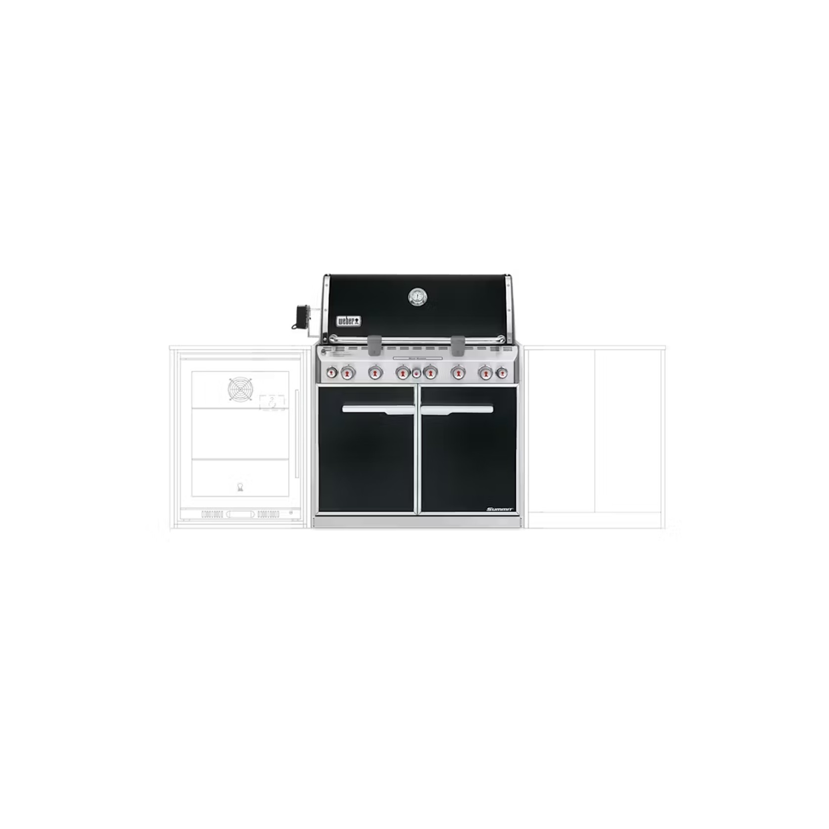 Weber Summit E-660 Built In ULPG gallery detail image