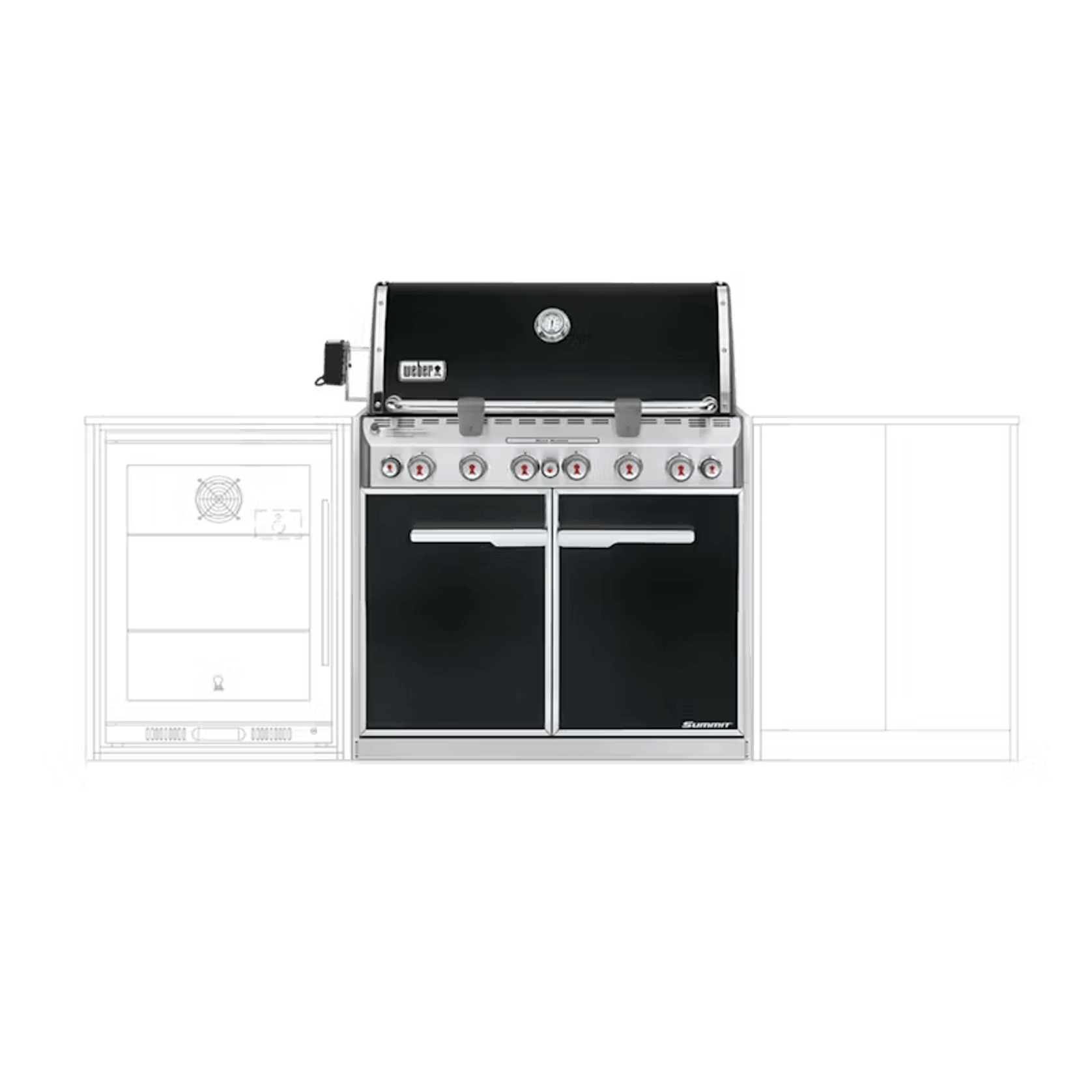Weber Summit E-660 Built In ULPG gallery detail image