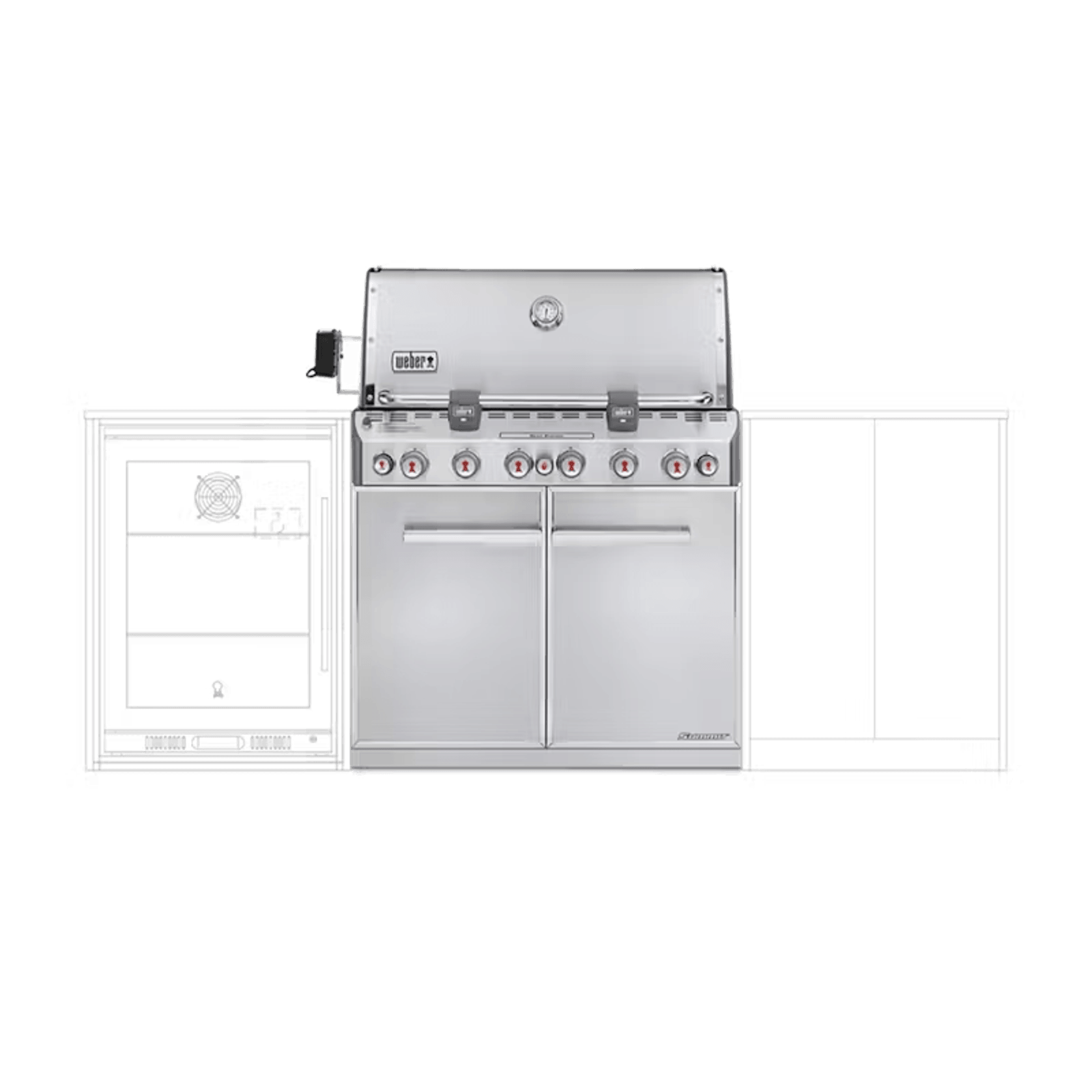 Weber Summit S-660 Built In ULPG gallery detail image